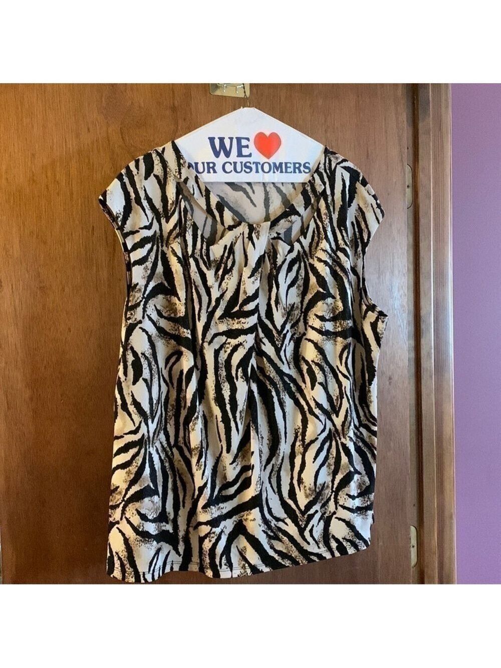 Women’s cap sleeve top by Kasper 1X